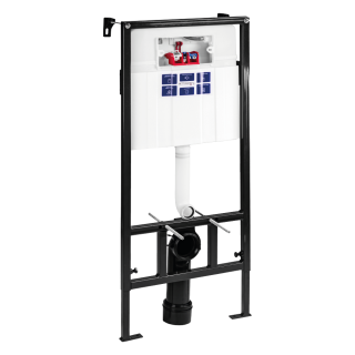 SET Инсталляция Sava Fix Slim+клавиша смыва TWIN хром глянец